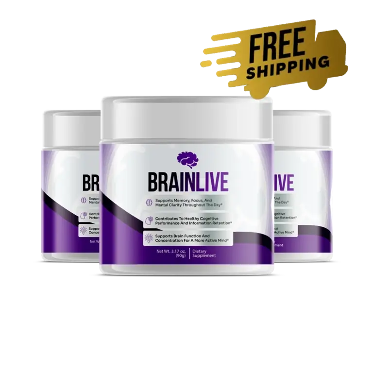 BrainLive powder bottles